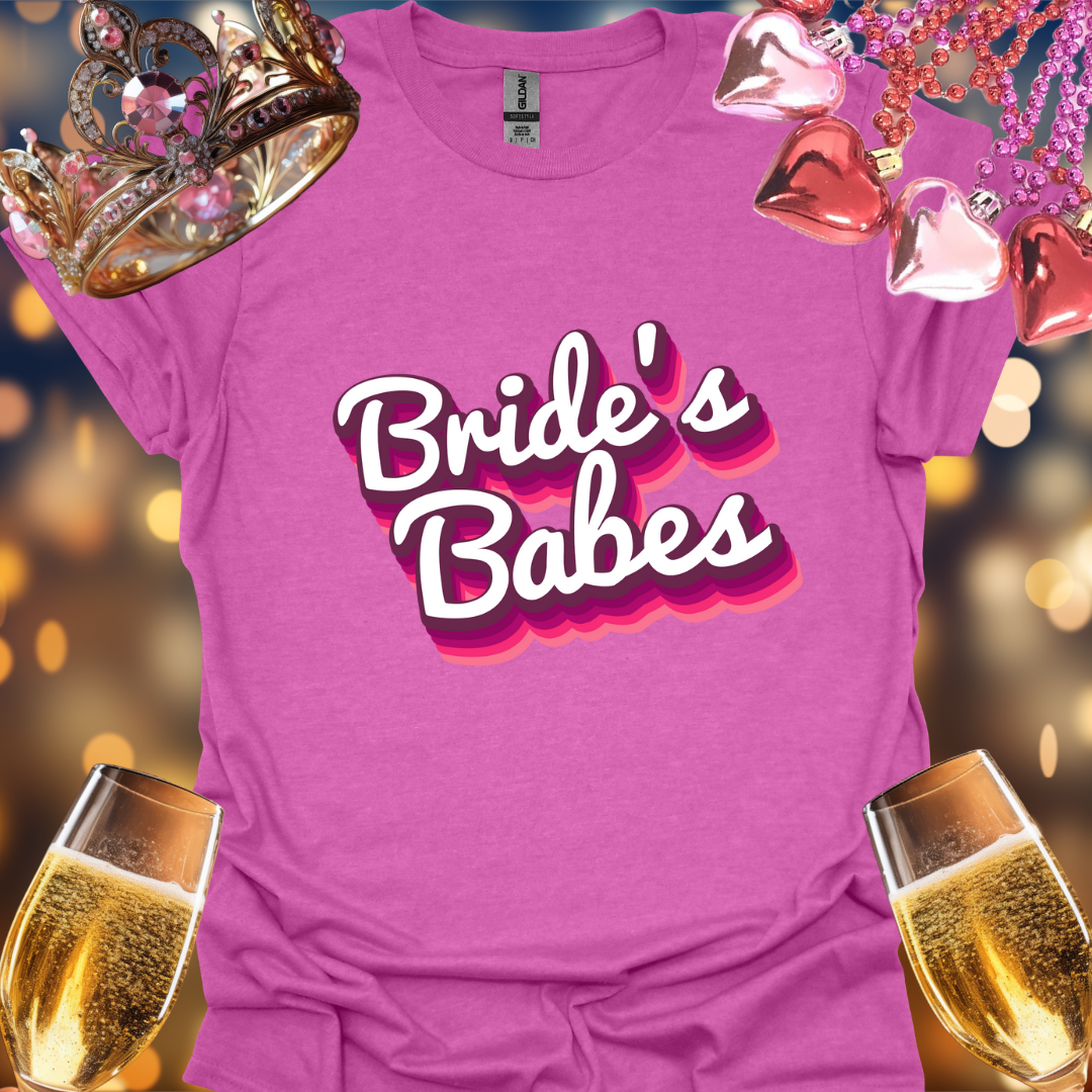Pink Bride's Babes T-Shirt